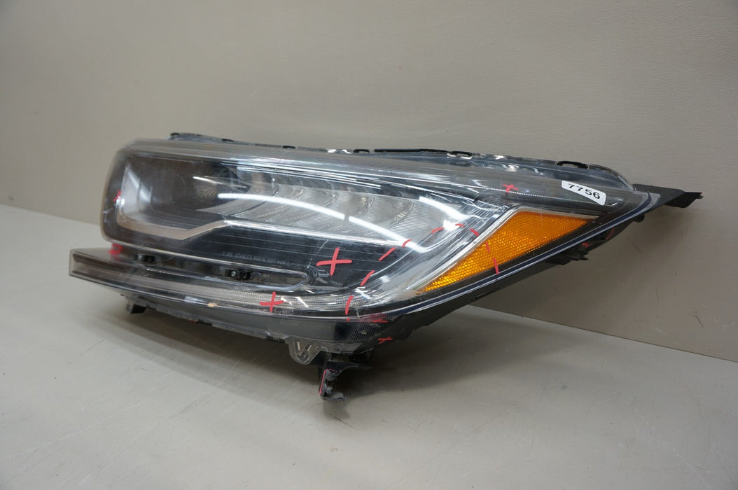 2017-2019 HONDA CRV FRONT LEFRT PASSENGER SIDE HEADLIGHT OEM LED 17 18 19