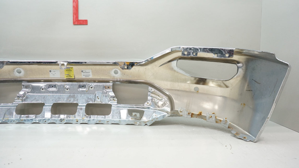 2016-2018 GMC SIERRA 1500 FRONT METAL BUMPER COVER AFTERMARKET CAPA