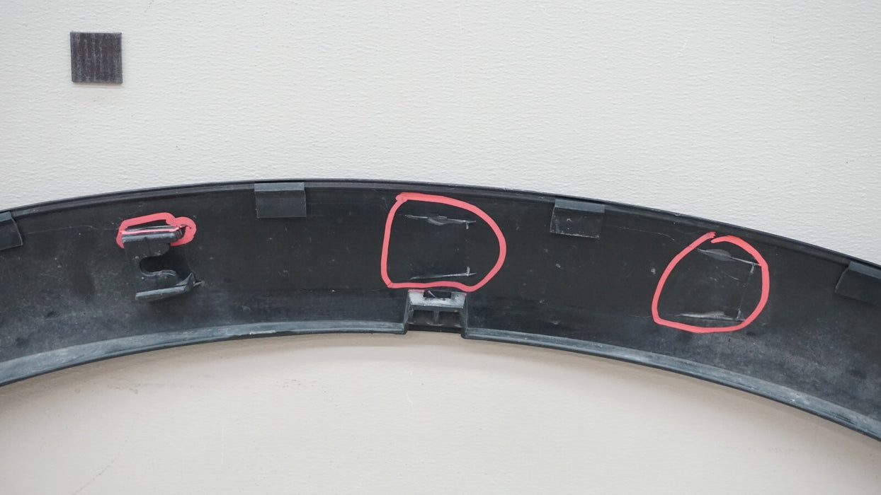 2016-2023 MAZDA CX-9 FRONT LEFT DRIVER SIDE FENDER FLARE MOLDING OEM TK48-51W31