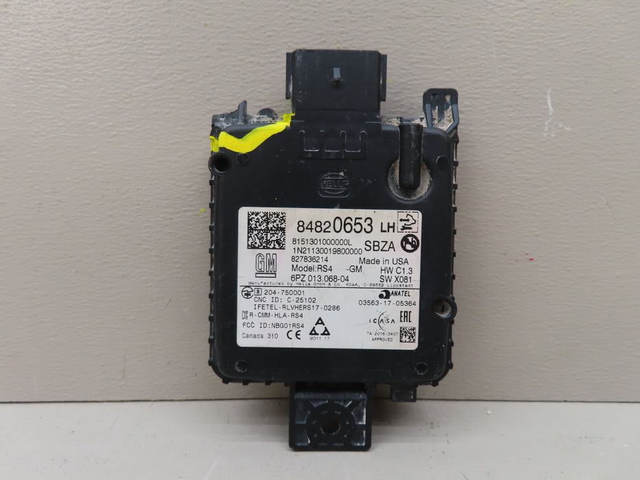 2021-2023 GM GENUINE LEFT DRIVER BLIND SPOT MONITOR SENSOR MODULE OEM 84820653