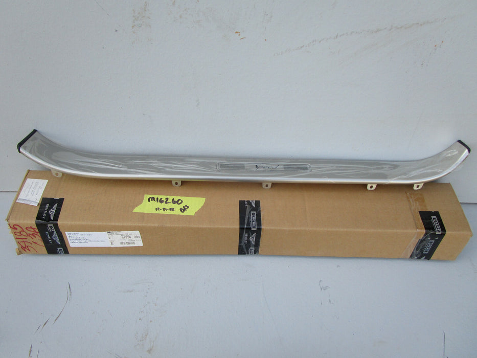 BENTLEY CONTINENTAL GT GTC SPEED RIGHT SILL COVER KICK PLATE METAL TRIM OEM