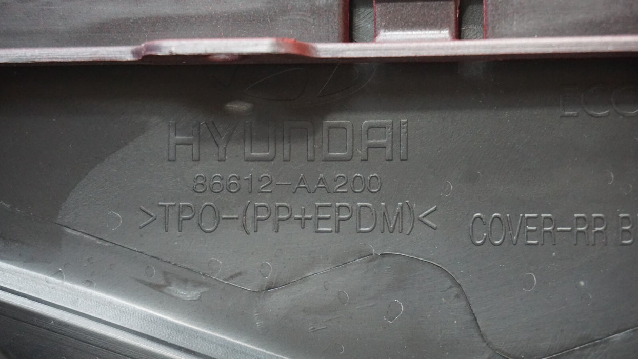 2021-2023 HYUNDAI ELANTRA SE SEL REAR BUMPER COVER PANEL OEM 86611-AA220