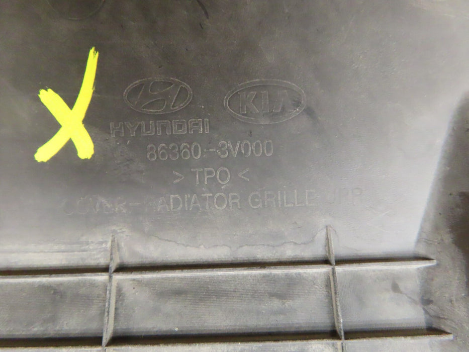 2012-2014 HYUNDAI AZERA FRONT UPPER BUMPER GRILLE W/ EMBLEM OEM 86350-3V000