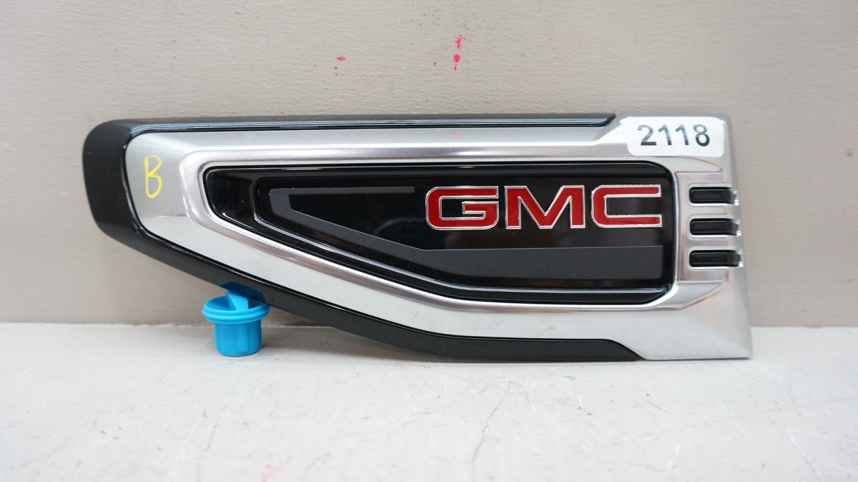 2025-2026 GMC YUKON FRONT LEFT DRIVER SIDE FENDER EMBLEM BADGE OEM