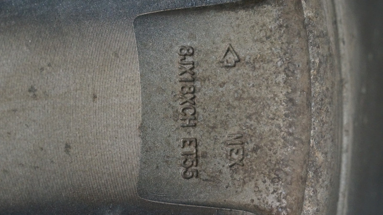 2013-2016 FORD FUSION WHEEL RIM 18X8 ALUMINUM DS7C-1007 OEM