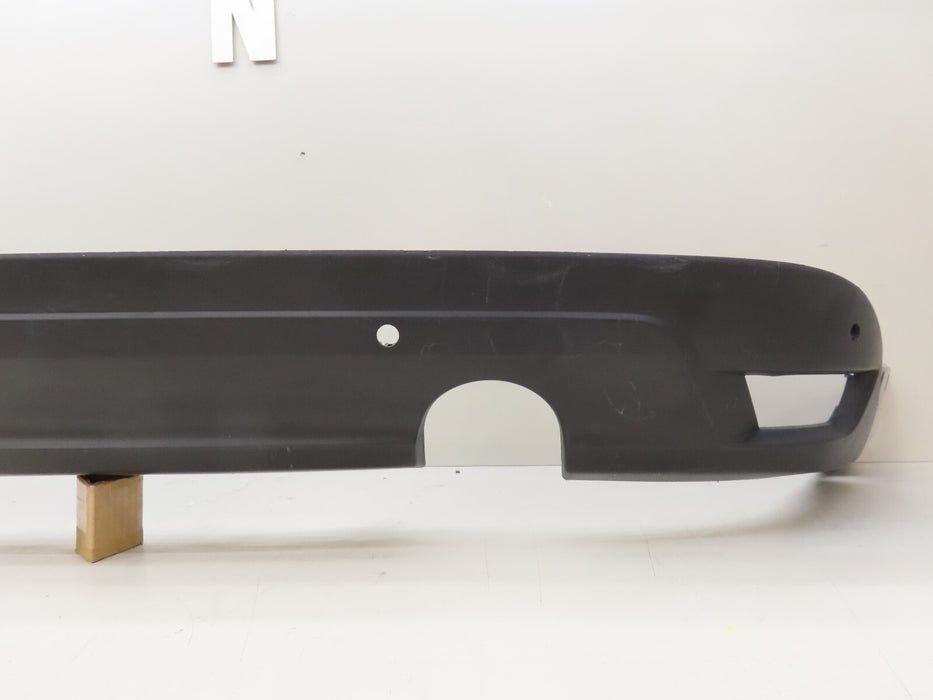 2017-2020 JAGUAR F-PACE X761 REAR BUMPER LOWER COVER W/SENSOR HOLES OEM