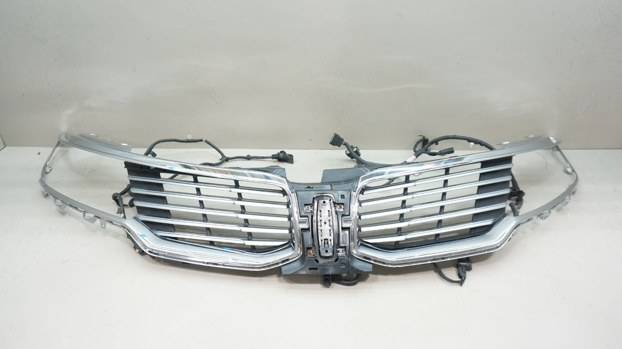 2016-2018 LINCOLN MKX FRONT RADIATOR GRILLE GRILL W/ HARNESS FA1B-8201 OEM