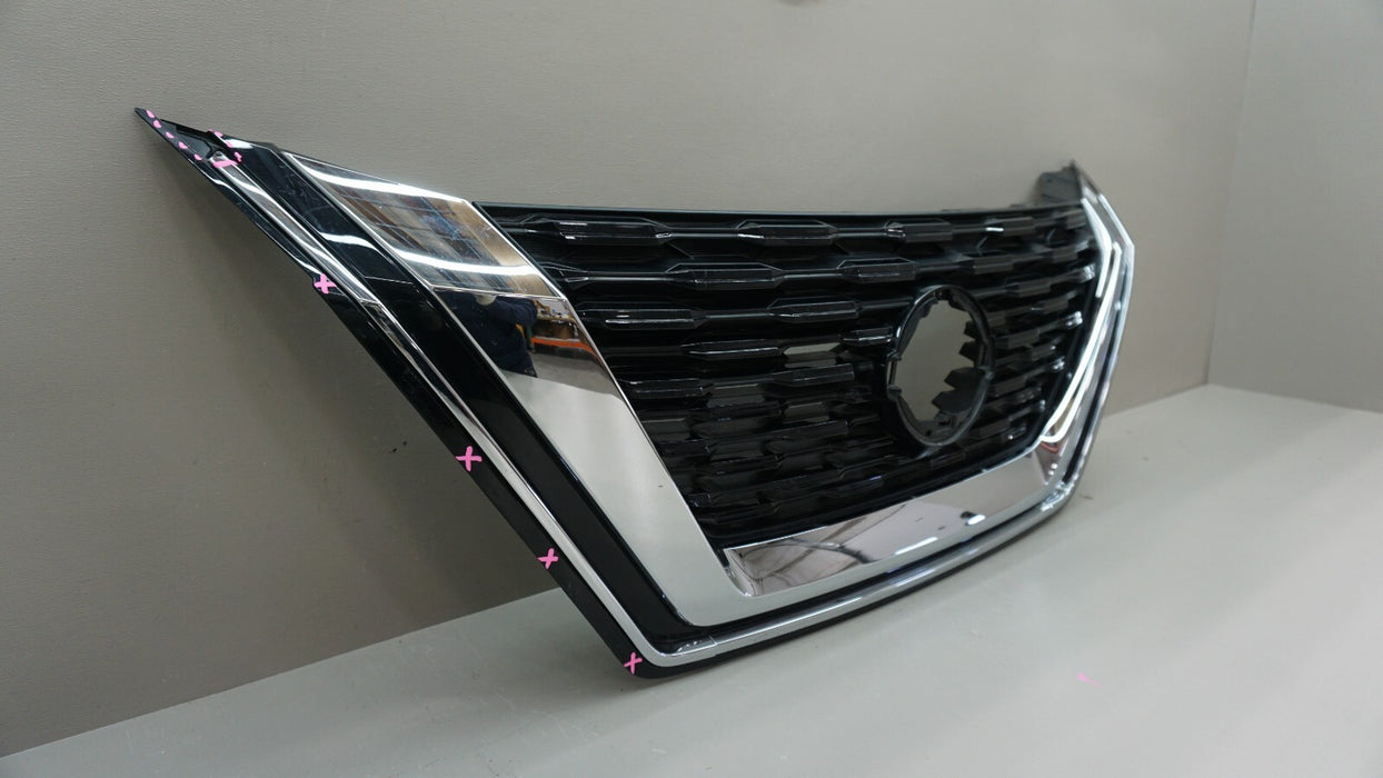 2021-2023 NISSAN ROGUE FRONT UPPER MAIN GRILLE 623106RR0A OEM 21 22 23
