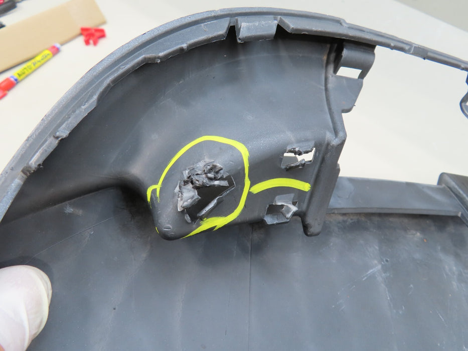 2009-2012 AUDI A3 S-LINE REAR LOWER BUMPER VALANCE COVER PANEL OEM 8P0807521H