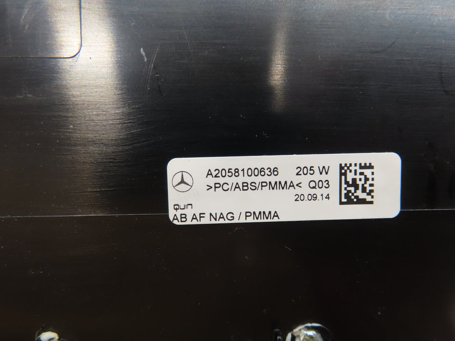2017-2018 MERCEDES-BENZ C CLASS FRONT DENTER CONSOLE ASHTRAY COVER OEM