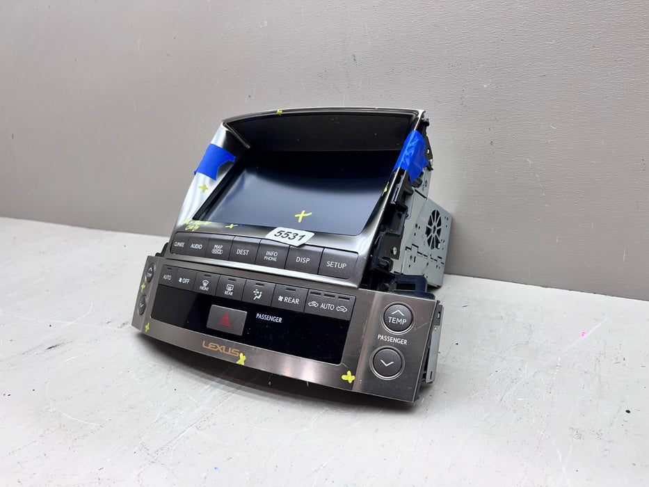 2008-2011 LEXUS LX570 NAVIGATION DISPLAY SCREEN 86431-60232 OEM