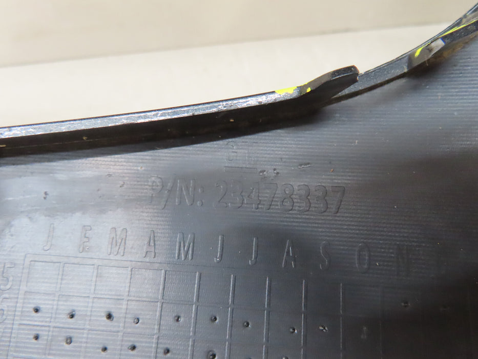 2016 2017 2018 CHEVROLET MALIBU FRONT BUMPER COVER OEM 23478337