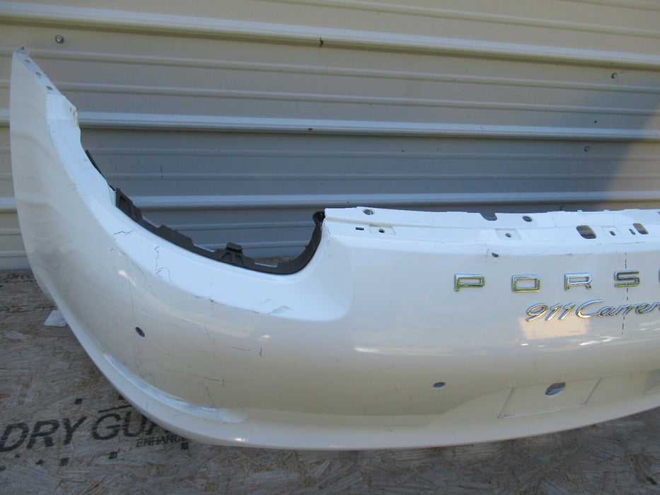2012 2013 2014 2015 PORSCHE 911 CARRERA REAR BUMPER COVER OEM