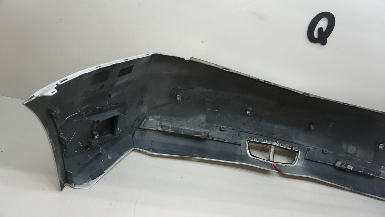 2012-2014 CADILLAC CTS REAR BUMPER COVER W/SENSOR HOLES OEM