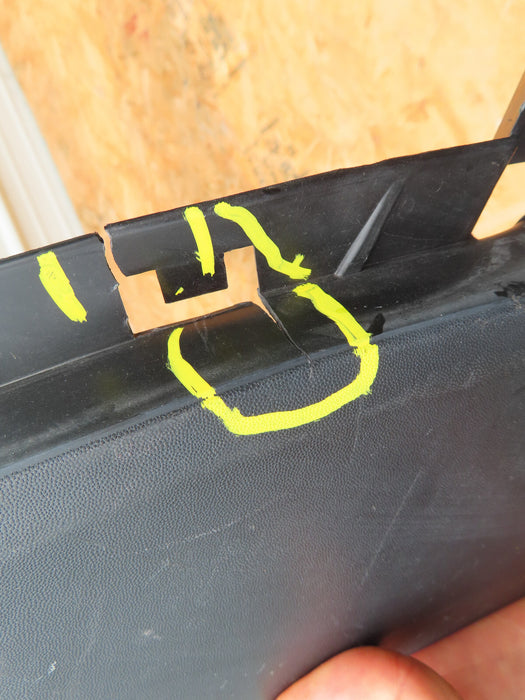 2018-2021 HYUNDAI TUCSON REAR LOWER BUMPER COVER OEM 86612D3510