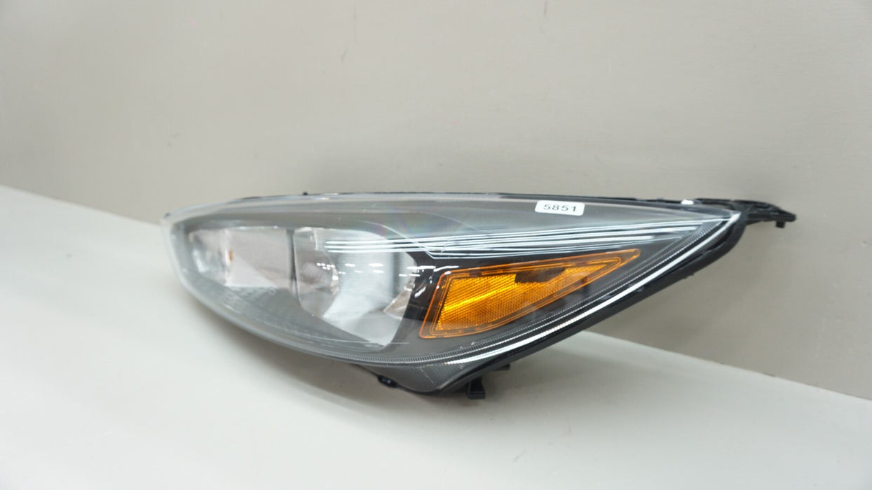 2015-2018 FORD FOCUS FRONT LEFT DRIVERS SIDE HEADLIGHT HALOGEN CAPA AFTERMARKET