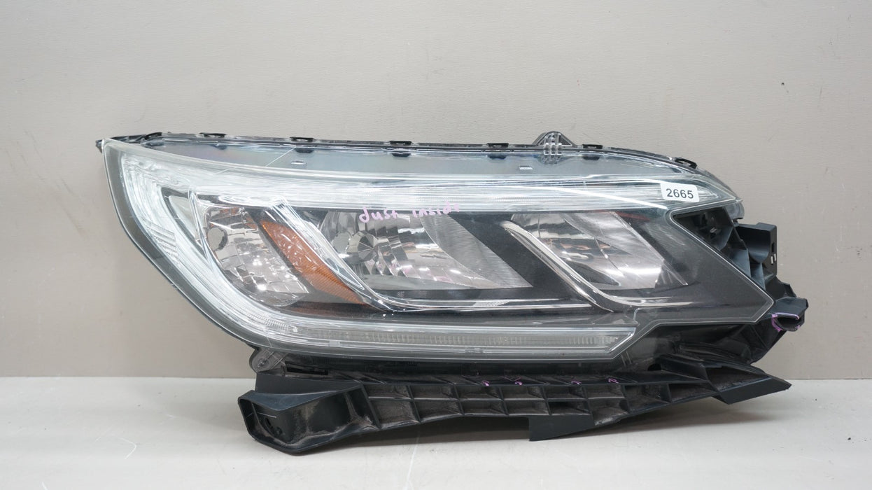 2015-2016 HONDA CR-V FRONT RIGHT PASSENGER SIDE HALOGEN HEADLIGHT OEM