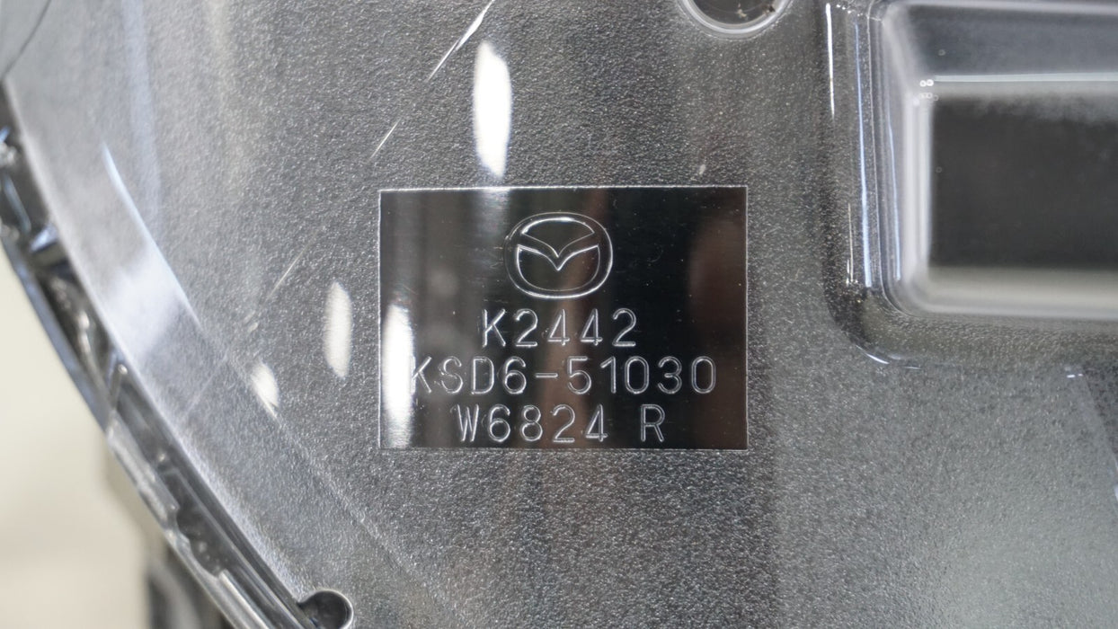 2022-2024 MAZDA CX-5 CX5 FRONT RIGHT LED AFS ADAPTIVE HEADLIGHT OEM KSD6-51030