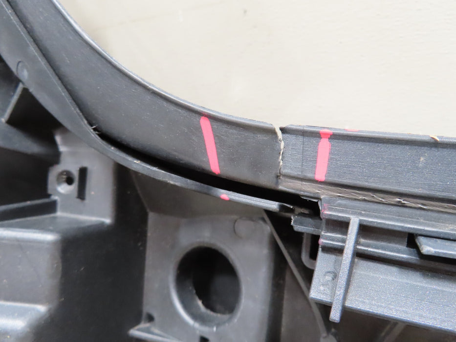 2013-2016 AUDI A4 SEDAN REAR BUMPER COVER PANEL W/ SENSOR HOLE OEM 8K5807511G
