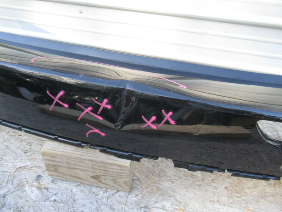2009-2012 AUDI Q5 REAR BUMPER COVER PANEL PLASTIC BLACK 8R0807385C 10 11 12 OEM