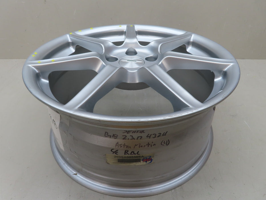 2006-2008 ASTON MARTIN V8 VANTAGE FRONT WHEEL RIM 19X8.5 19" OEM 6G33-1007-FB