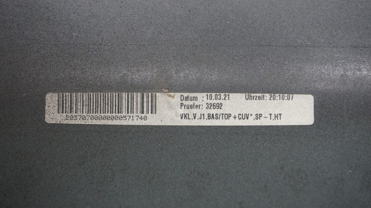 2020-2022 PORSCHE TAYCAN FRONT BUMPER COVER PANEL OEM 9J1807221D
