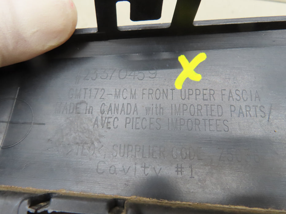 2016 2017 CHEVROLET EQUINOX FRONT BUMPER OEM