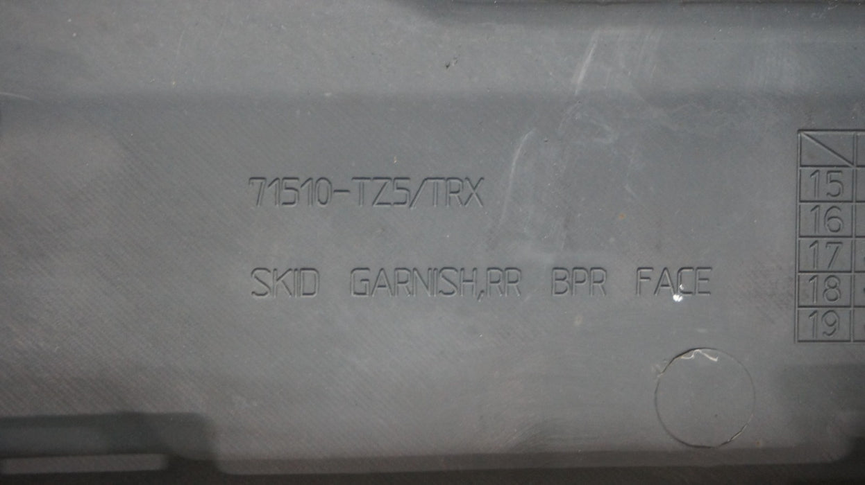 2017-2020 ACURA MDX REAR LOWER BUMPER VALANCE PANEL OEM 71510-TZ5/TRX