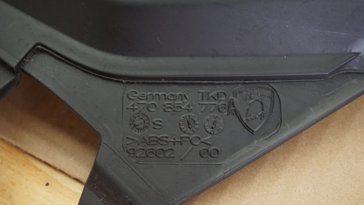 2012-2014 LAMBORGHINI AVENTADOR LP700 RIGHT FENDER TRIM COVER OEM 470854776A