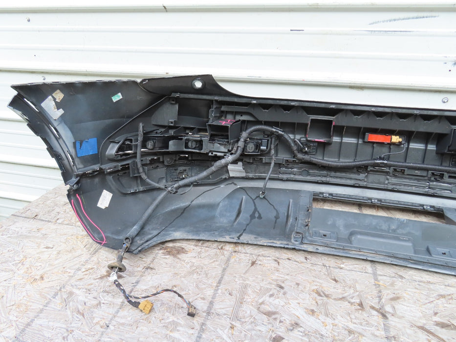 2016-2018 AUDI Q3 S-LINE REAR BUMPER COVER W/ PDC SENSOR HARNESS OEM 8U0807385C