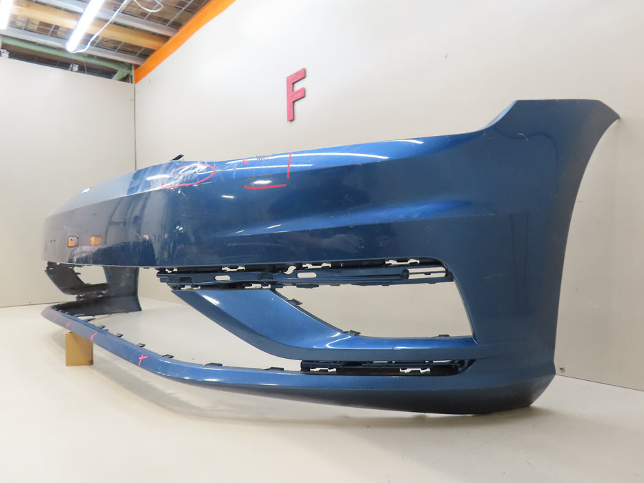 2017-2019 VOLKSWAGEN GOLF FRONT BUMPER COVER OEM