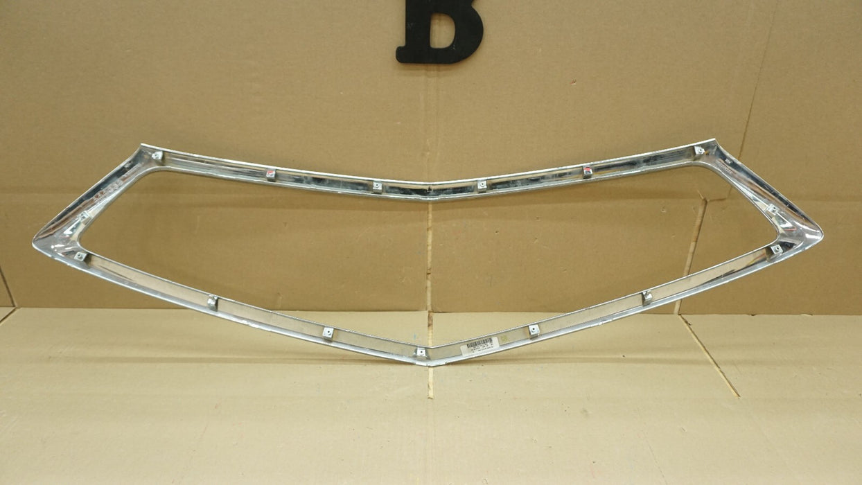 2019-2021 ACURA RDX FRONT CHROME PLASTIC GRILLE SURROUND MOLDING TRIM OEM