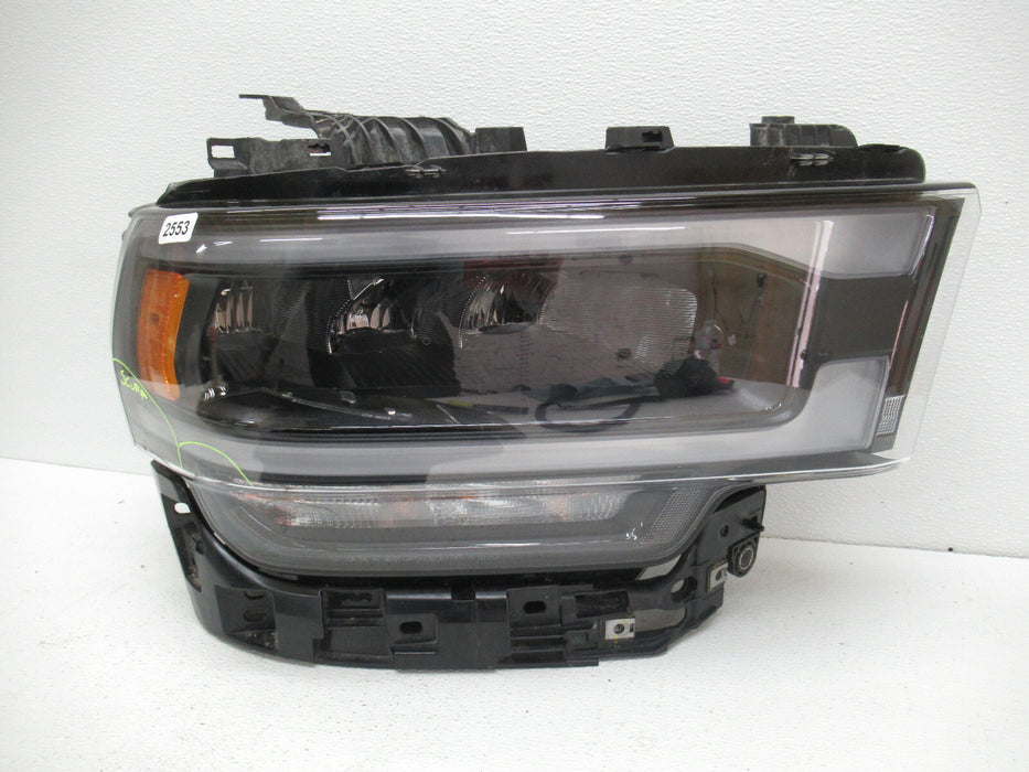 2019 2020 2021 2022 2023 DODGE RAM 2500 3500 RIGHT HEADLIGHT LED BLACK OEM