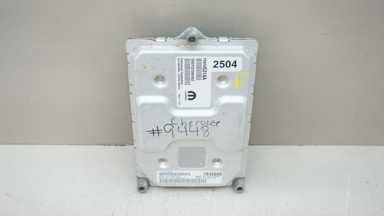2016-2017 JEEP CHEROKEE ENGINE CONTROL MODULE ECM P68292101AE OEM