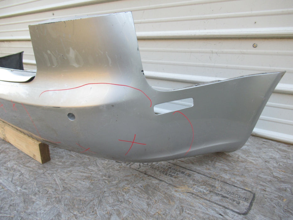 2005 - 2008 AUDI A4 REAR BUMPER COVER PANEL W/ PARKING SENSOR HOLES OEM