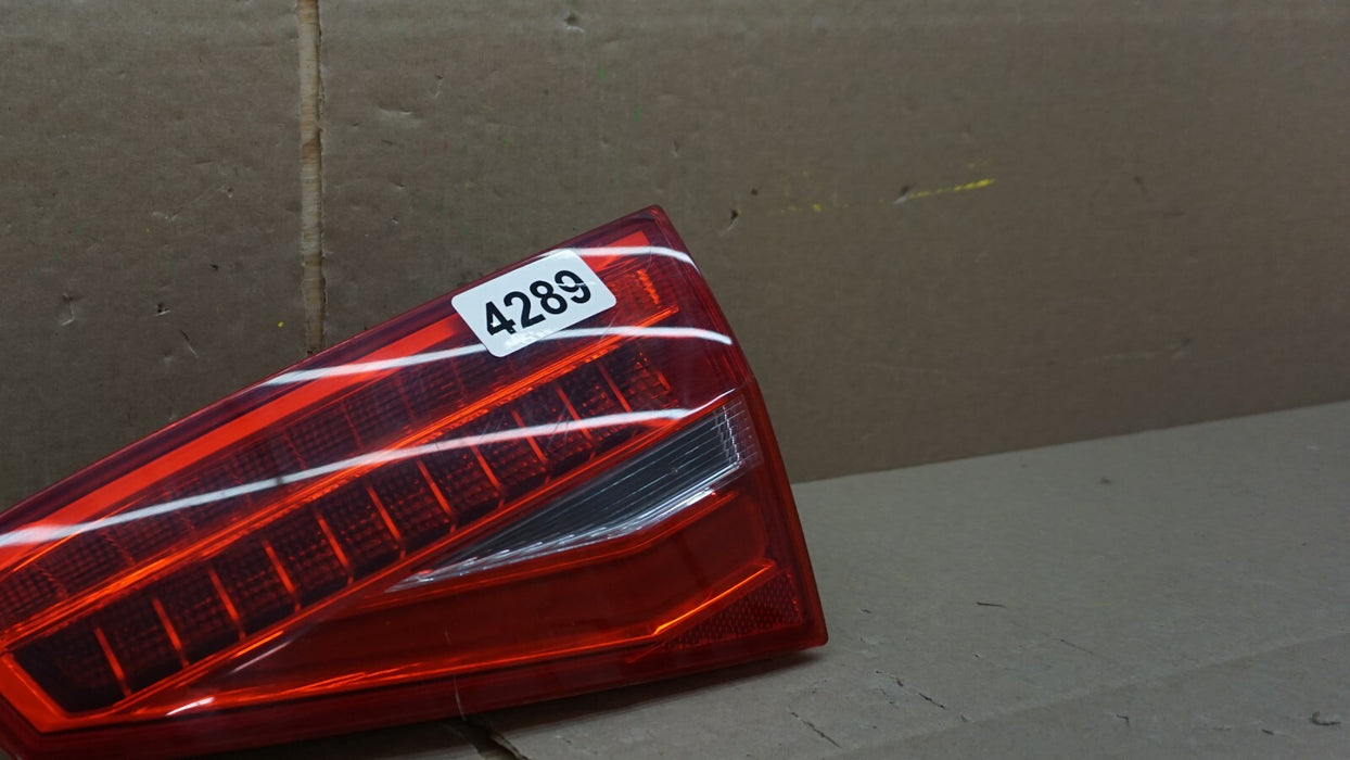 2013-2016 AUDI A4 S4 REAR RIGHT PASSENGERS SIDE TRUNK INNER LED TAIL LIGHT OEM