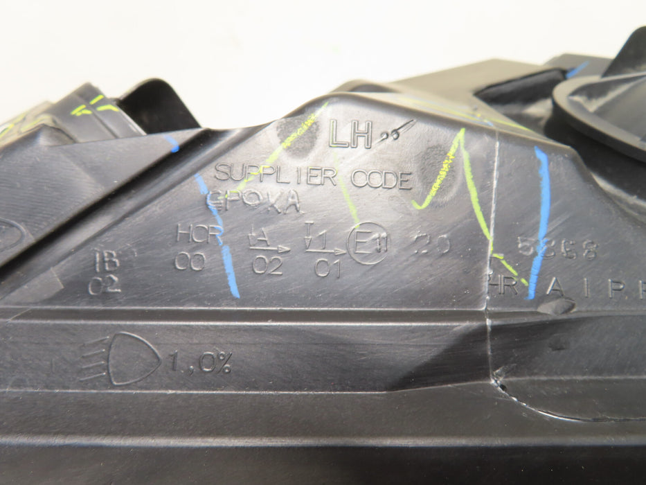 2014-2019 FORD FIESTA LEFT DRIVER HEADLIGHT HEADLAMP HALOGEN OEM D2BB-13W030-BG