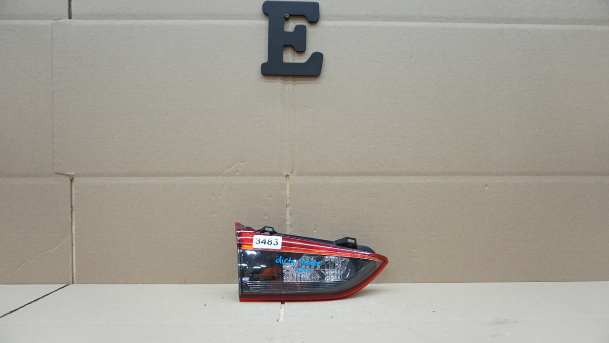 2016-2017 MAZDA 6 LEFT DRIVERS SIDE INNER TAIL LIGHT OEM 16 17