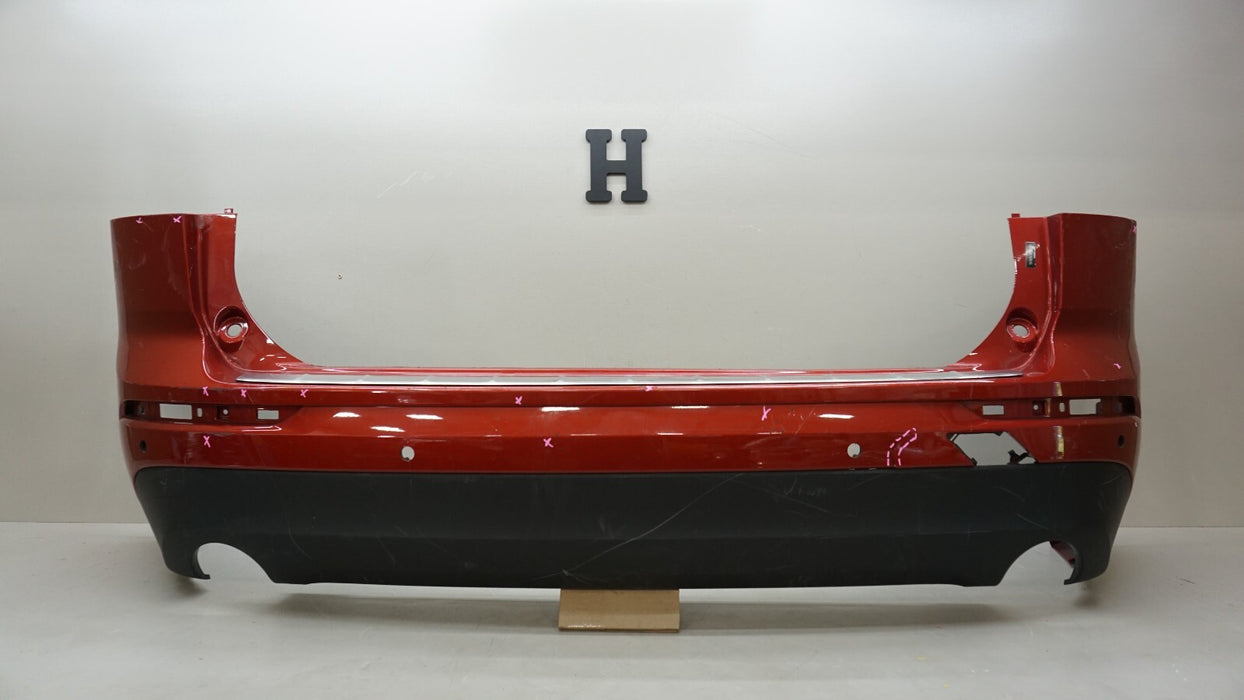 2018-2019 VOLVO XC60 T5 REAR BUMPER COVER W/ LOWER VALANCE PANEL OEM 31425198