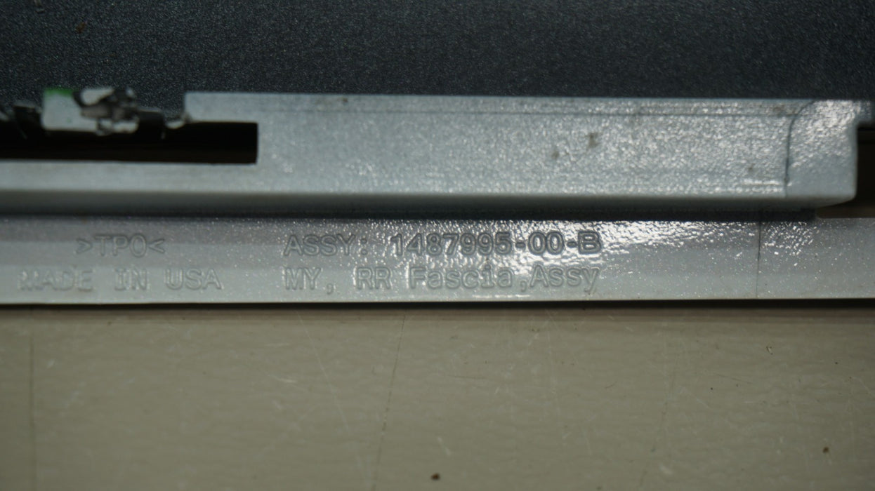 2020-2024 TESLA MODEL Y REAR BUMPER COVER PANEL OEM 1487995-00-B