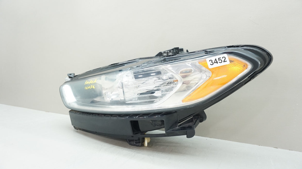 2013-2016 FORD FUSION FRONT LH LEFT DRIVER SIDE HALOGEN HEADLIGHT OEM