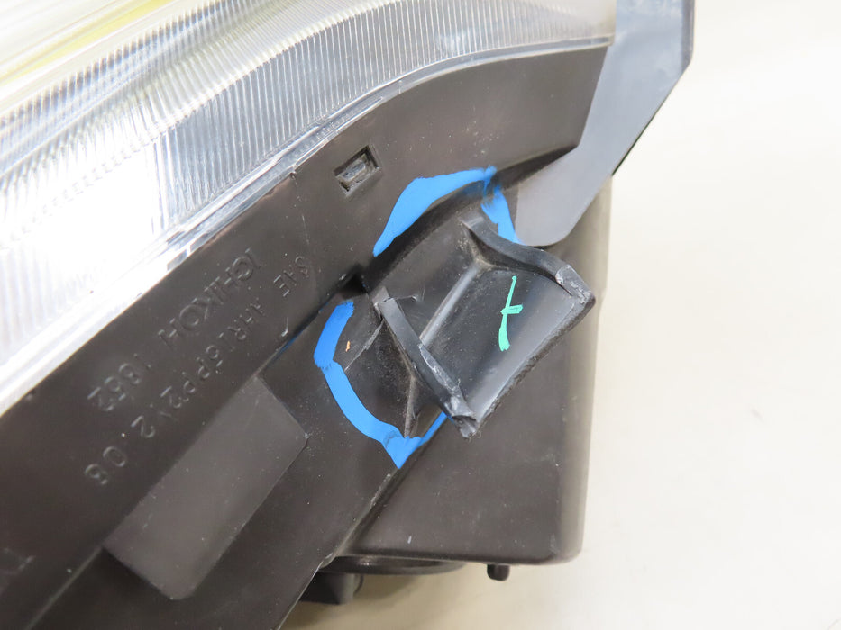 2008-2013 NISSAN ROGUE FRONT LEFT DRIVER SIDE HEADLIGHT HALOGEN OEM