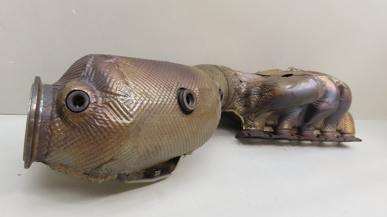 ..LAMBORGHINI HURACAN AUDI R8 EXHAUST MANIFOLD CATALYTIC CONVERTER LEFT SIDE OEM