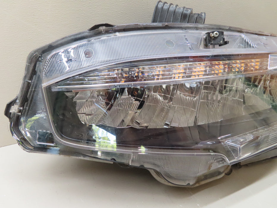 2016 2017 2018 HONDA CIVIC LED HEADLIGHT LEFT SIDE LH OEM
