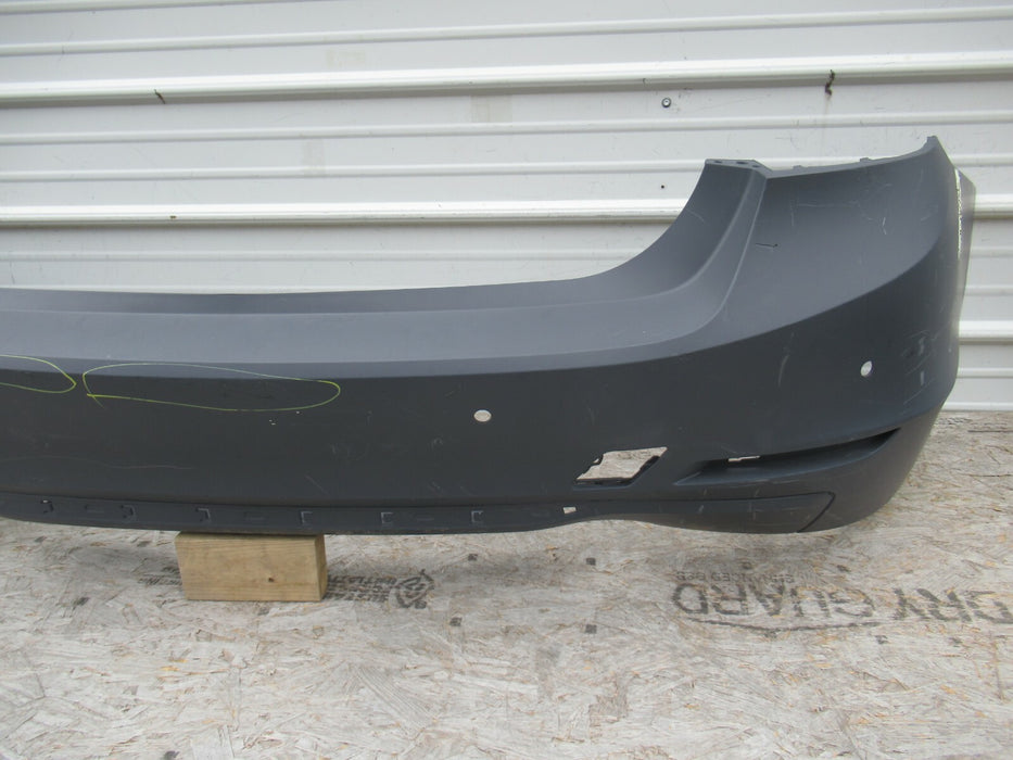 2012 - 2013 BMW 3 SERIES F30 REAR BUMPER COVER PANEL BLACK AFTERMARKET OEM