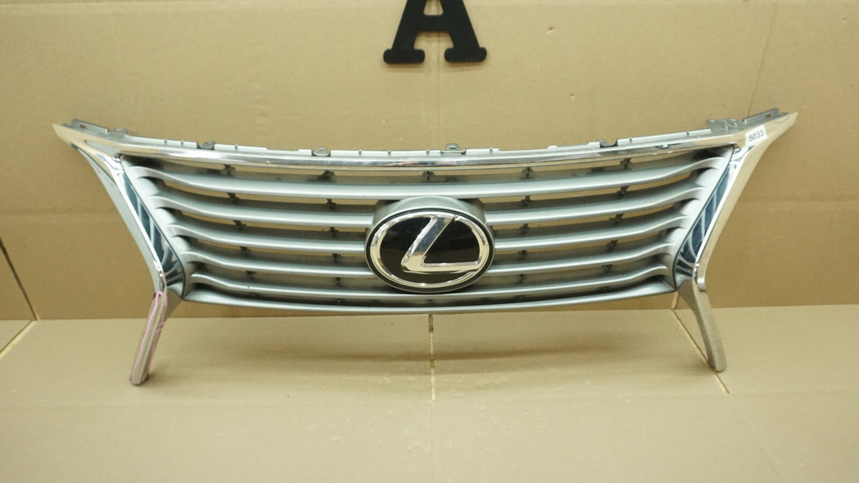 2013-2015 LEXUS RX RX350 FRONT UPPER BUMPER CHROME GRILLE GRILEE OEM 53101-OE140