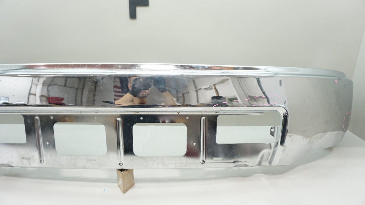 2014-2015 CHEVROLET SILVERADO 1500 FRONT METAL CHROME BUMPER 2294485789 OEM