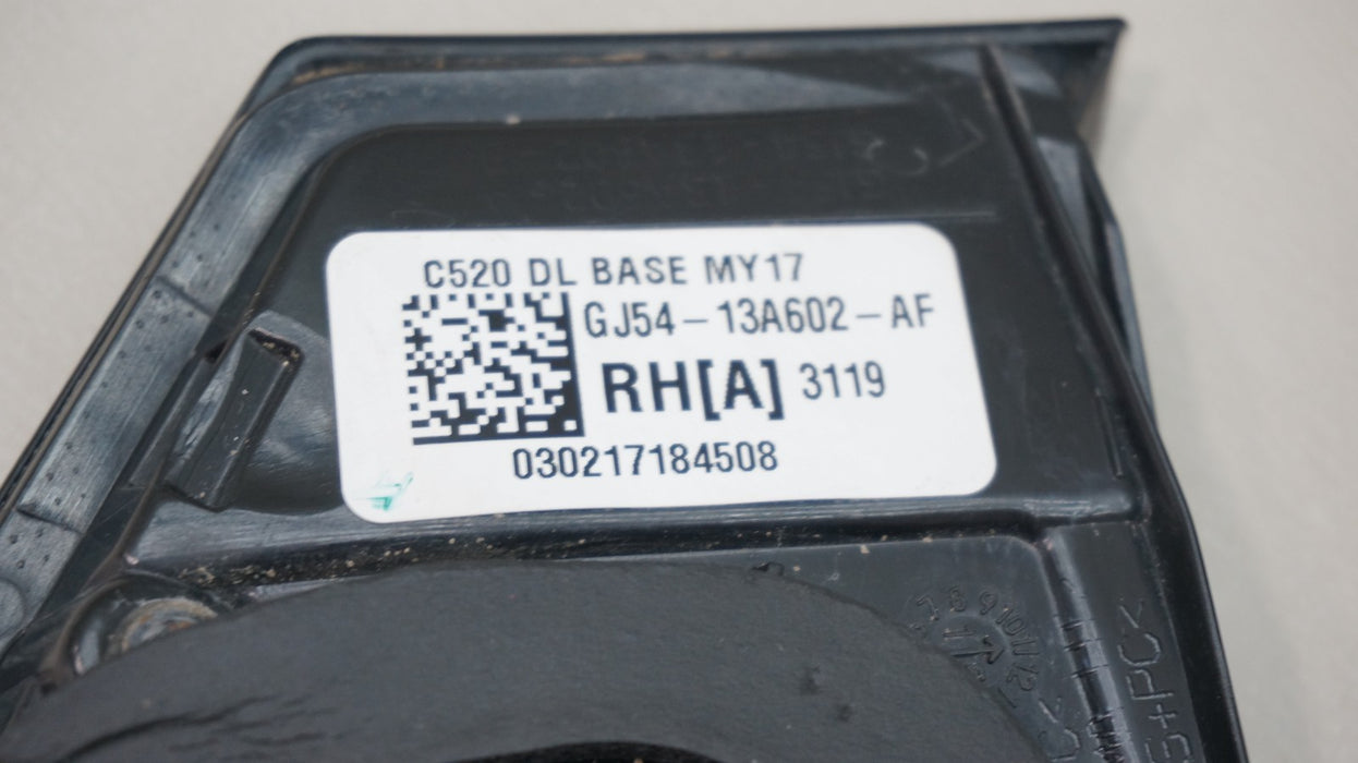 2017-2019 FORD ESCAPE RH RIGHT PASSENGER SIDE INNER TAIL LIGHT OEM