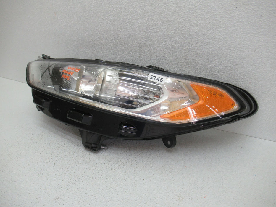 2013 - 2016 FORD FUSION FRONT LEFT DRIVER SIDE HEADLIGHT HEADLAMP HALOGEN OEM
