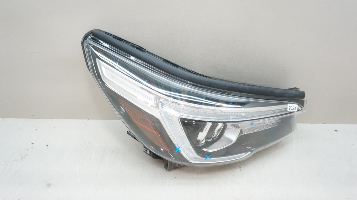 2019-2021 SUBARU FORESTER FRONT RIGHT PASSENGER SIDE LED HEADLIGHT OEM